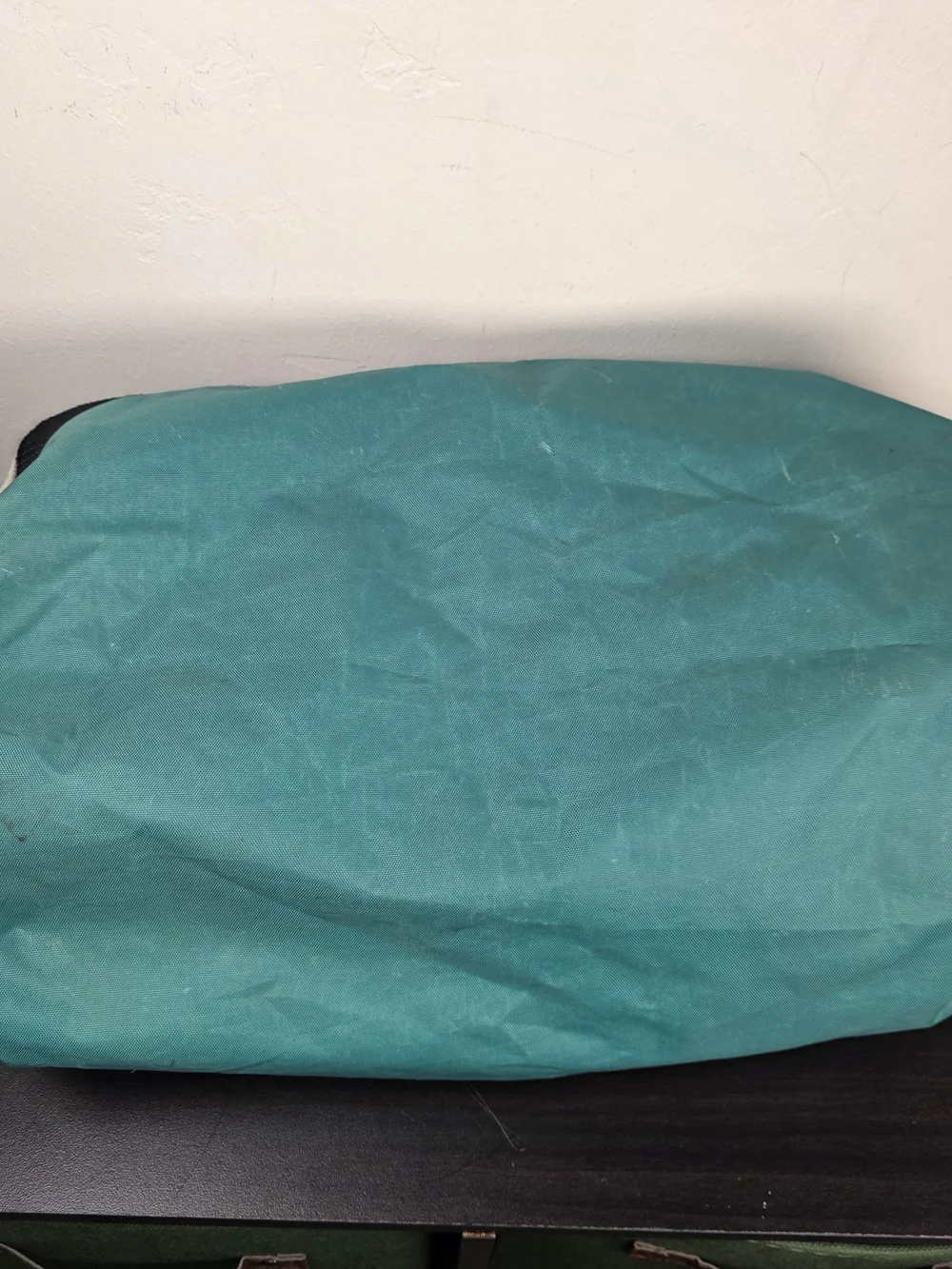 Vintage 90s Disney Mighty Ducks Purple Teal Duffel Bag Made USA